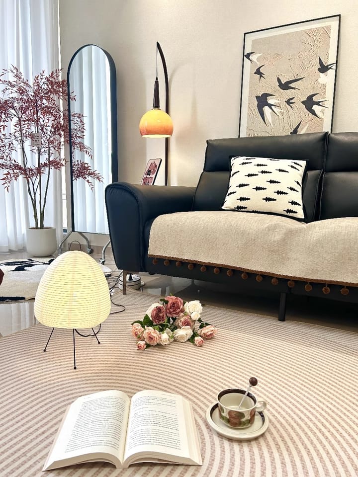 Customer photo review of Table Lamp, Xuanzhi, Handmade Mulberry Paper Shade, E26/E27, Plug-In