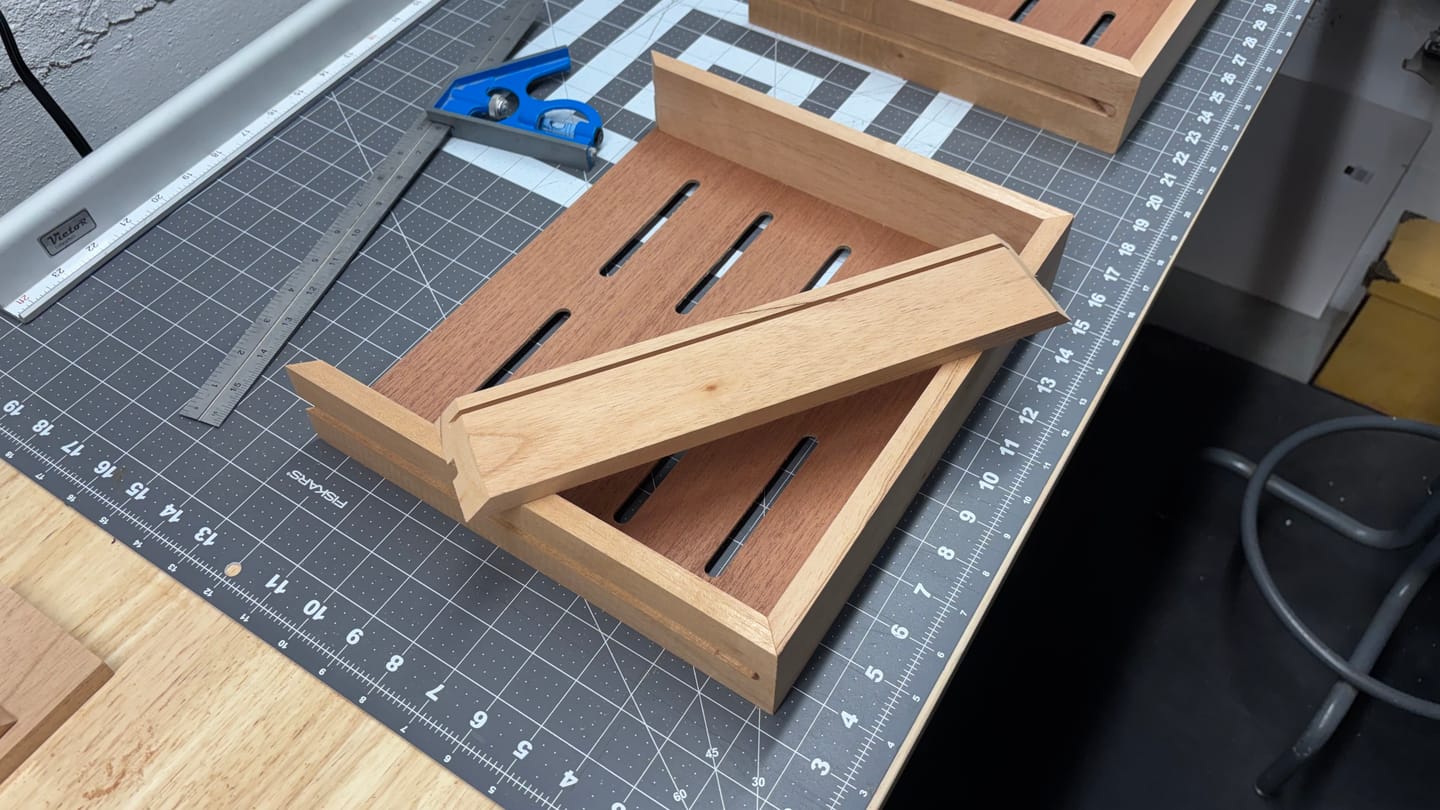 Customer photo review of Spanish Cedar Thin Stock Lumber Board Wood Blank