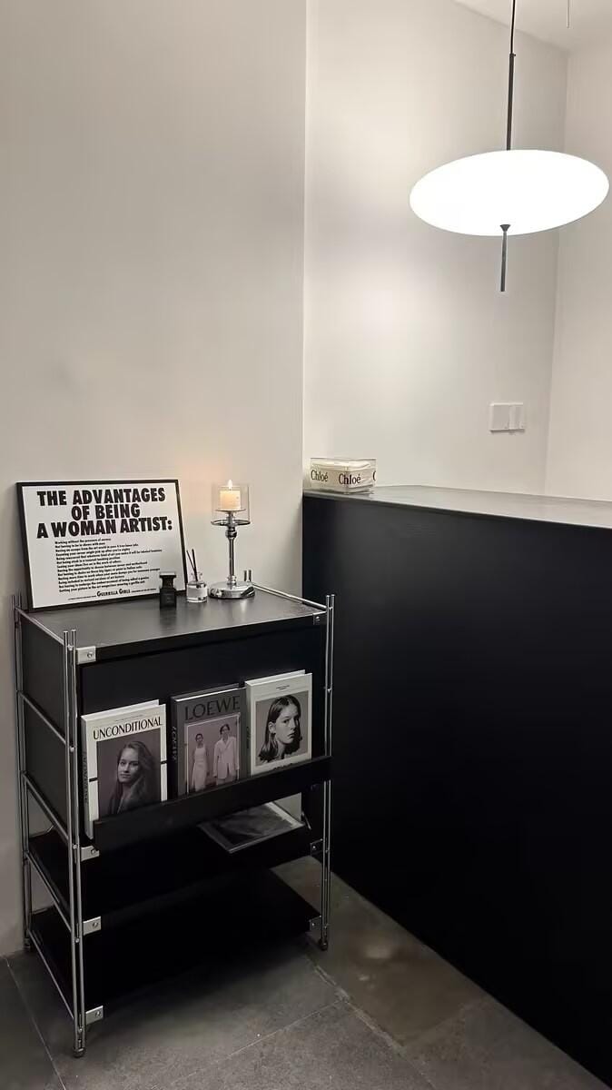 Customer photo review of Opal Disc Pendant Light, Opalescent Shade, Black or White, E26/E27