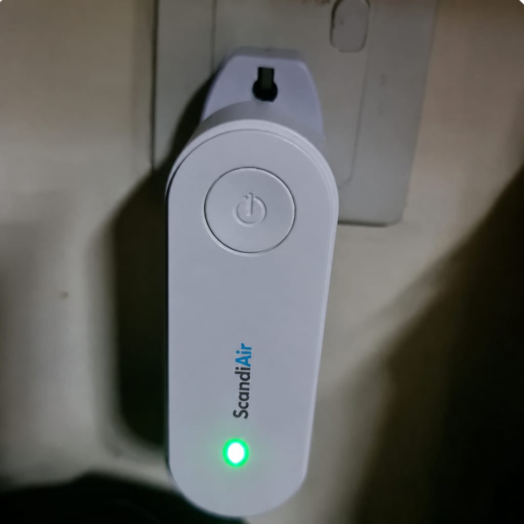 Customer photo review of ScandiAir - Give your family cleaner air and a healthier home