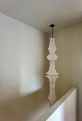 Customer photo review of Washi Paper E Pendant Light, Tall Mulberry Shade, E26/E27, Hardwired