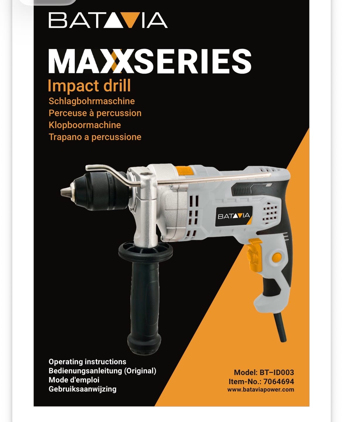 Customer photo review of 900W Impact Drill