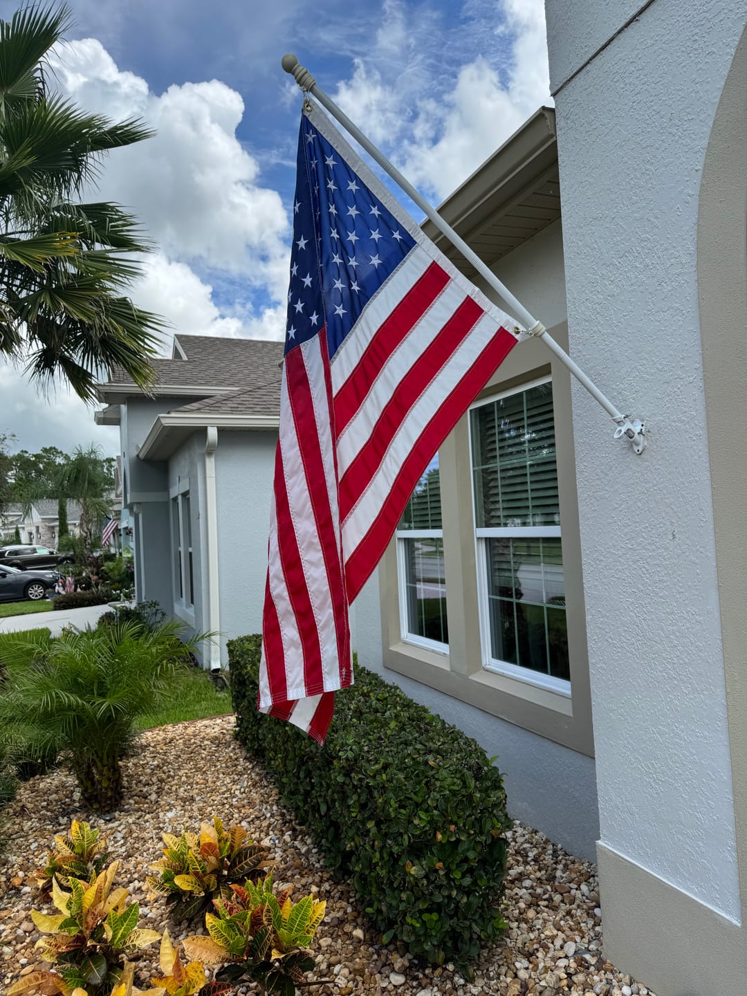 Customer photo review of 3' x 5' American Flag