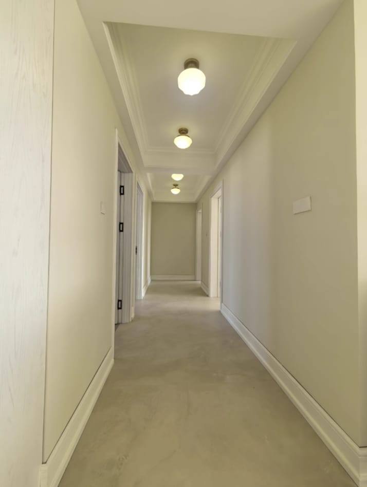 Customer photo review of Ceiling Light, Marta Art Deco Glass Shade, Gold or Chrome, E26/E27