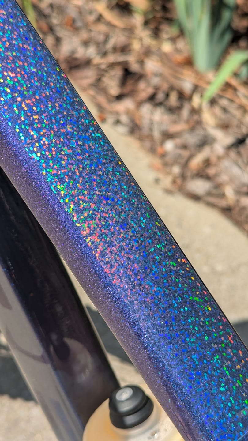 Customer photo review of Spectral Effects Clear Frame Keeper
