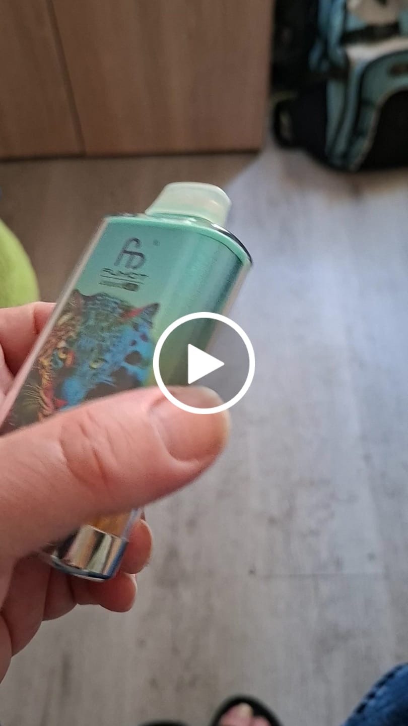 Customer video review of Fumot Tornado Vape Leopard 40000