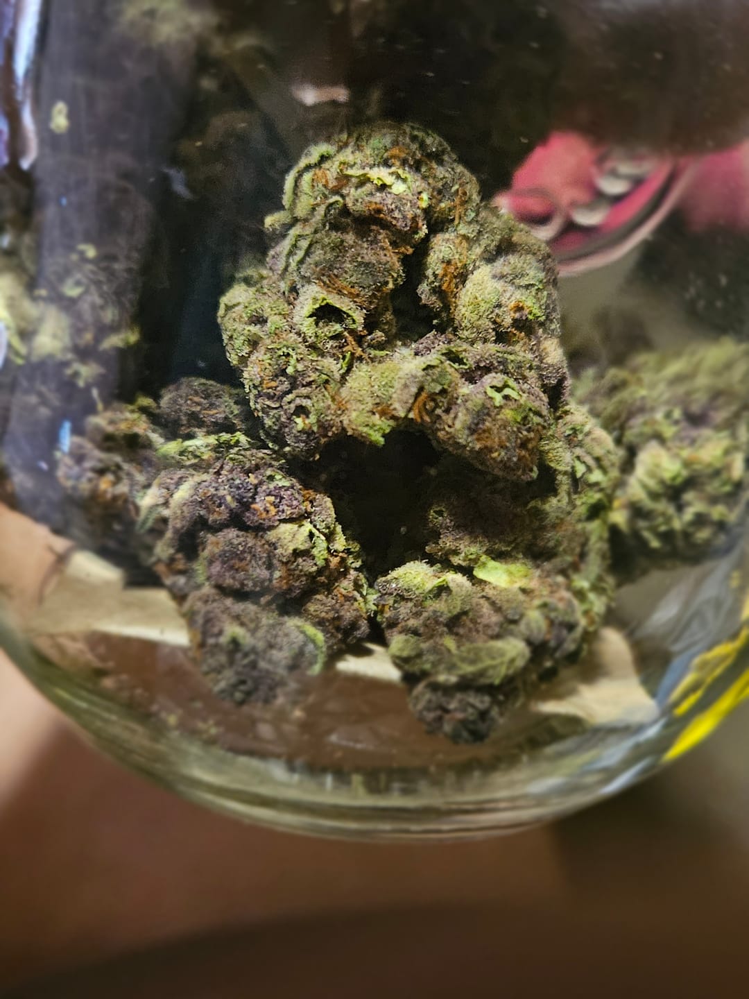 Customer photo review of Tropicana Cherry THCA Flower