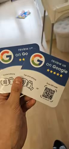Customer photo review of Plaque — Avis Google