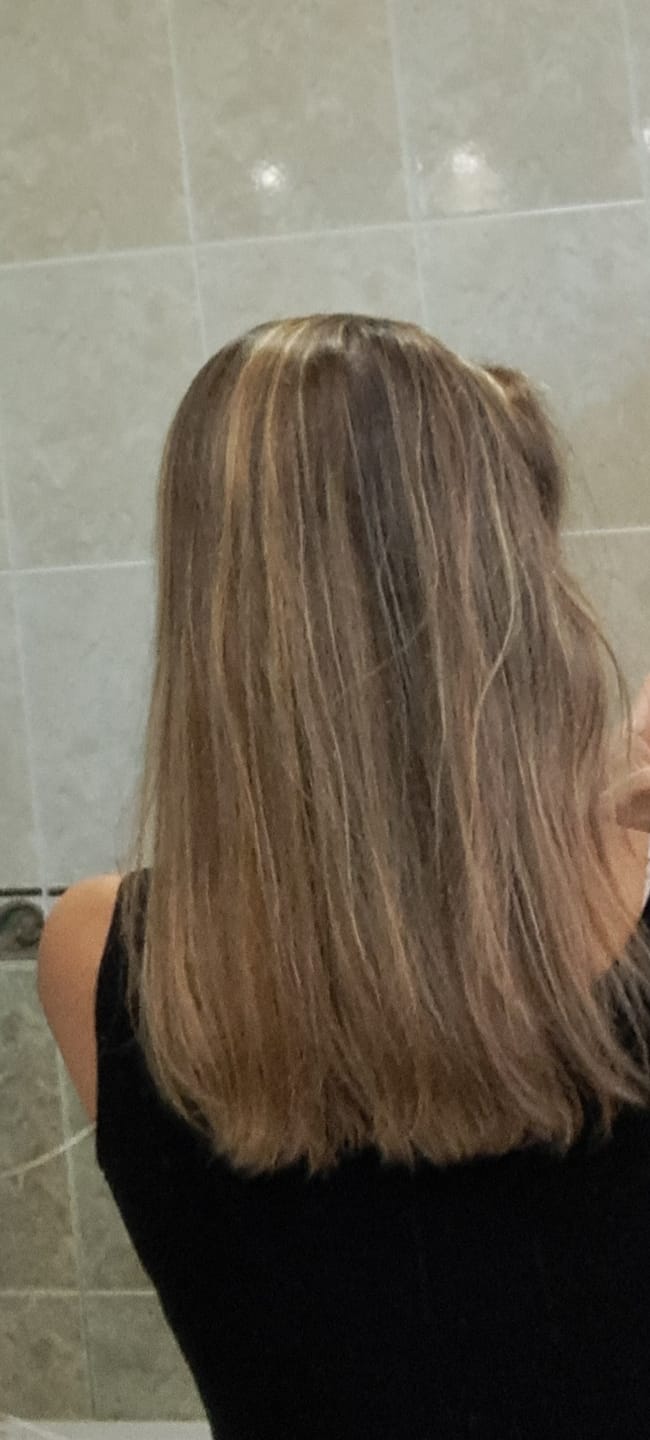 Customer photo review of LE SOIN DÉMÊLANT À LA KÉRATINE