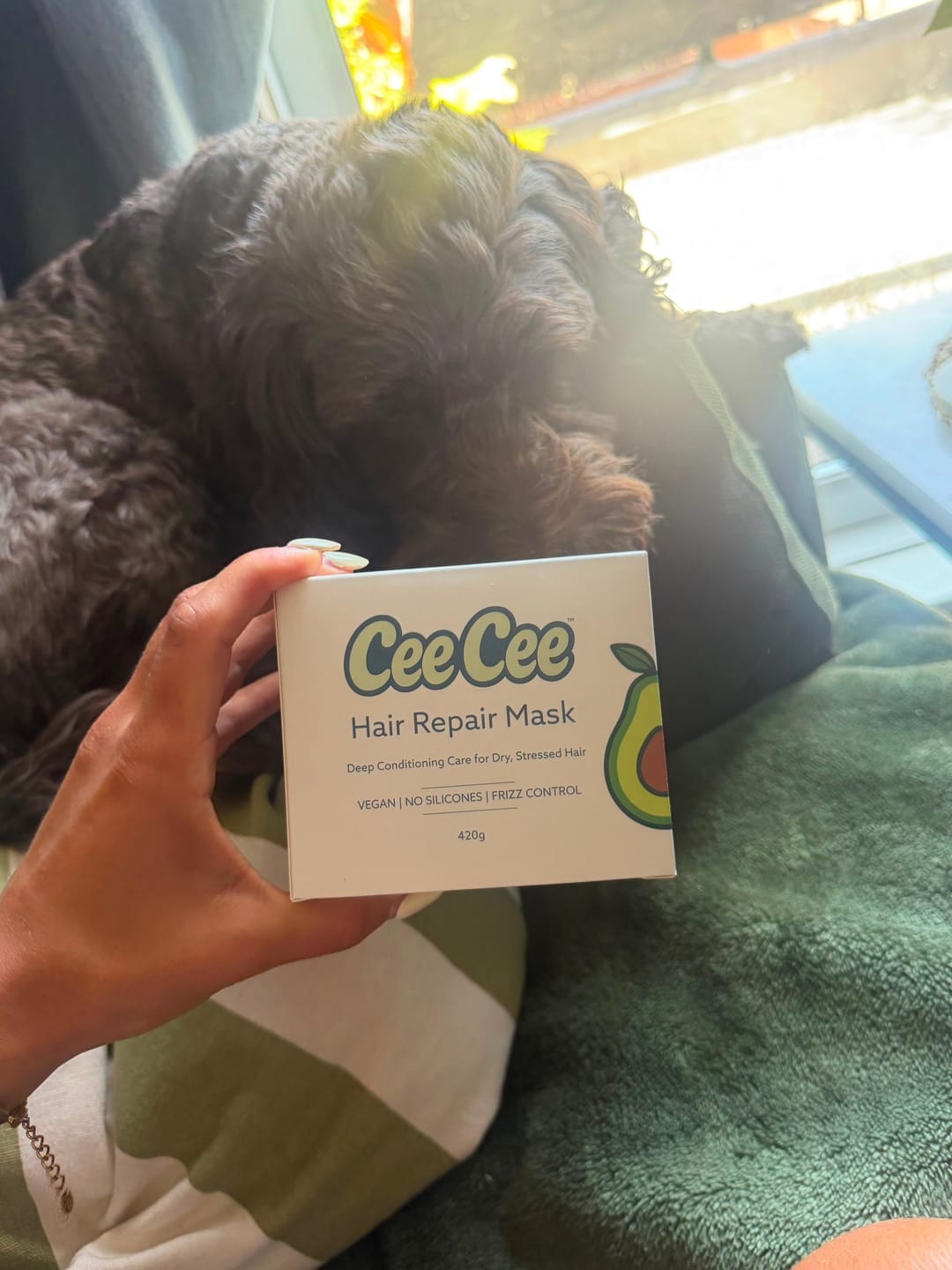 Customer photo review of Cee Cee® Hair Repair Mask