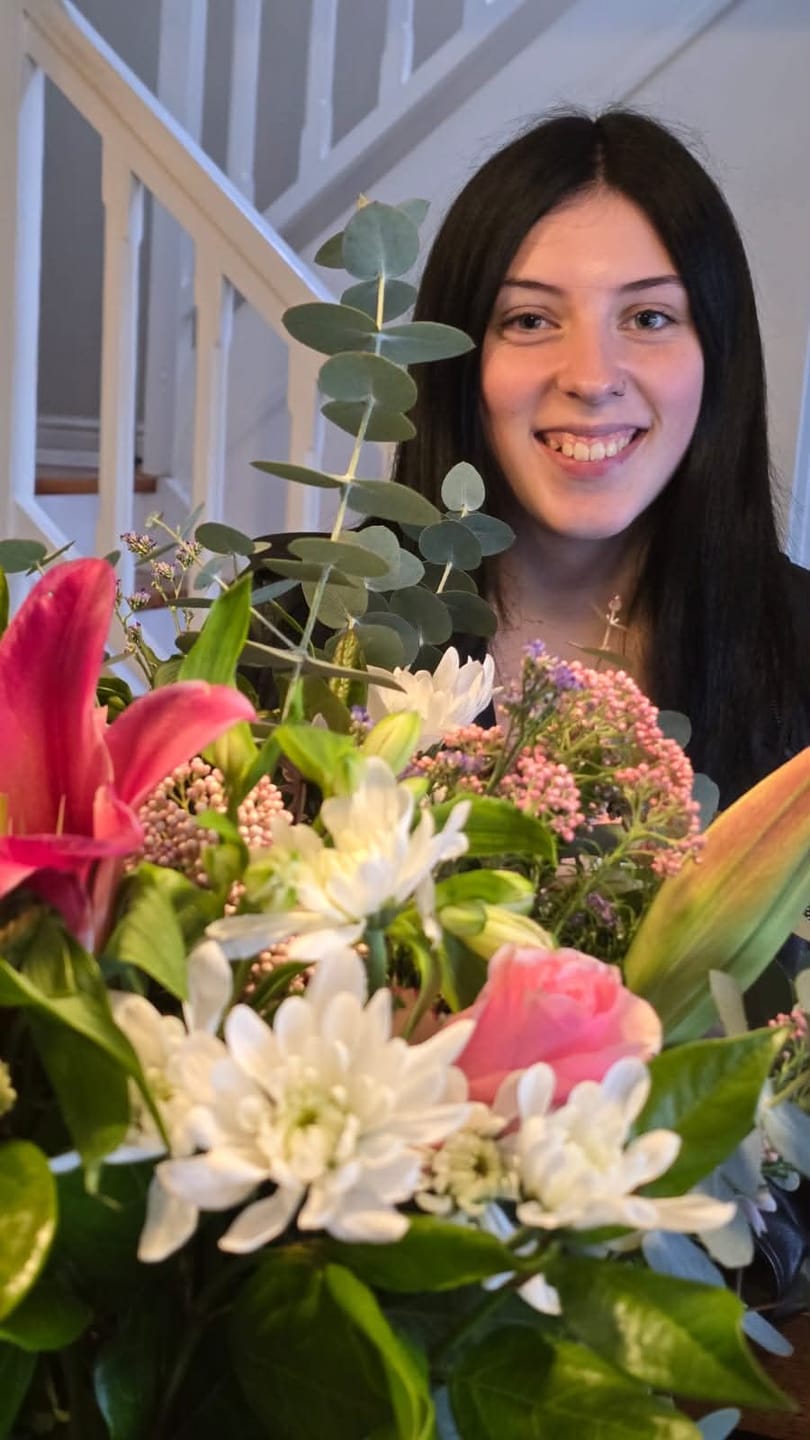 Customer photo review of Free Spirit Bouquet