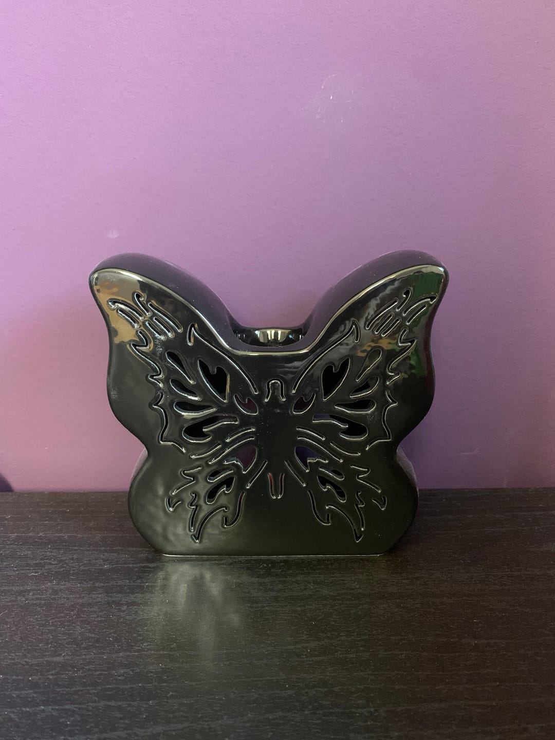 Customer photo review of Schmetterling Duftlampe aus Keramik mit Cut-Out Design
