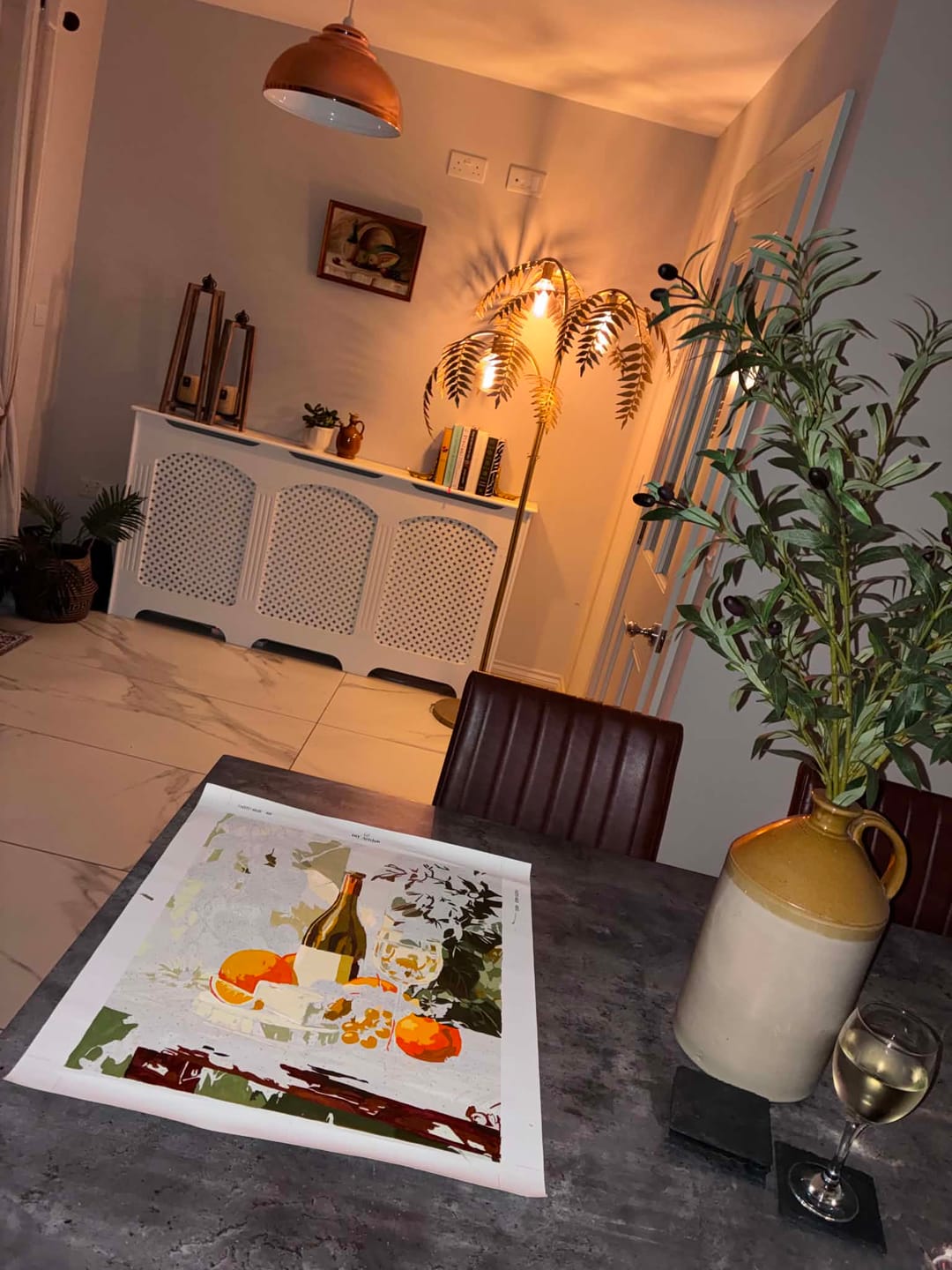 Customer photo review of A taste of Provence | Paint by Number