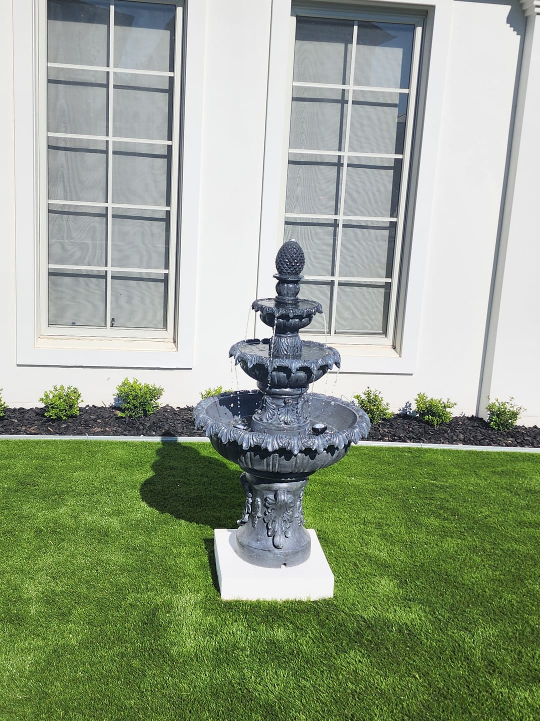Customer photo review of Lunessa Baroque Style Classical 3-Tier Fountain - 116cm