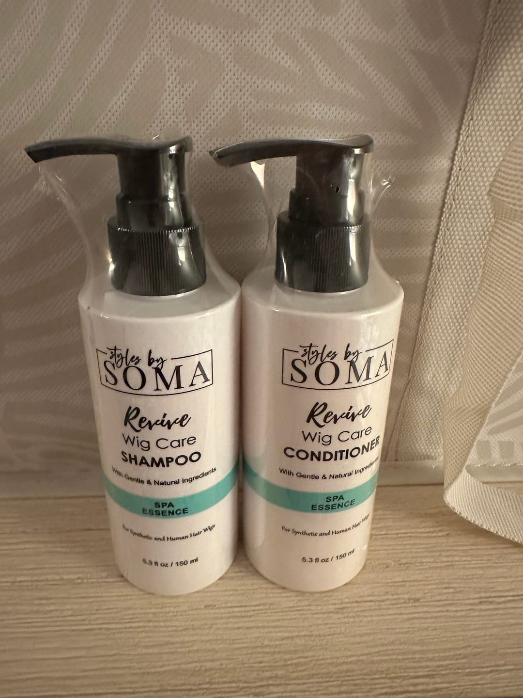 Customer photo review of Wig Shampoo & Conditioner
