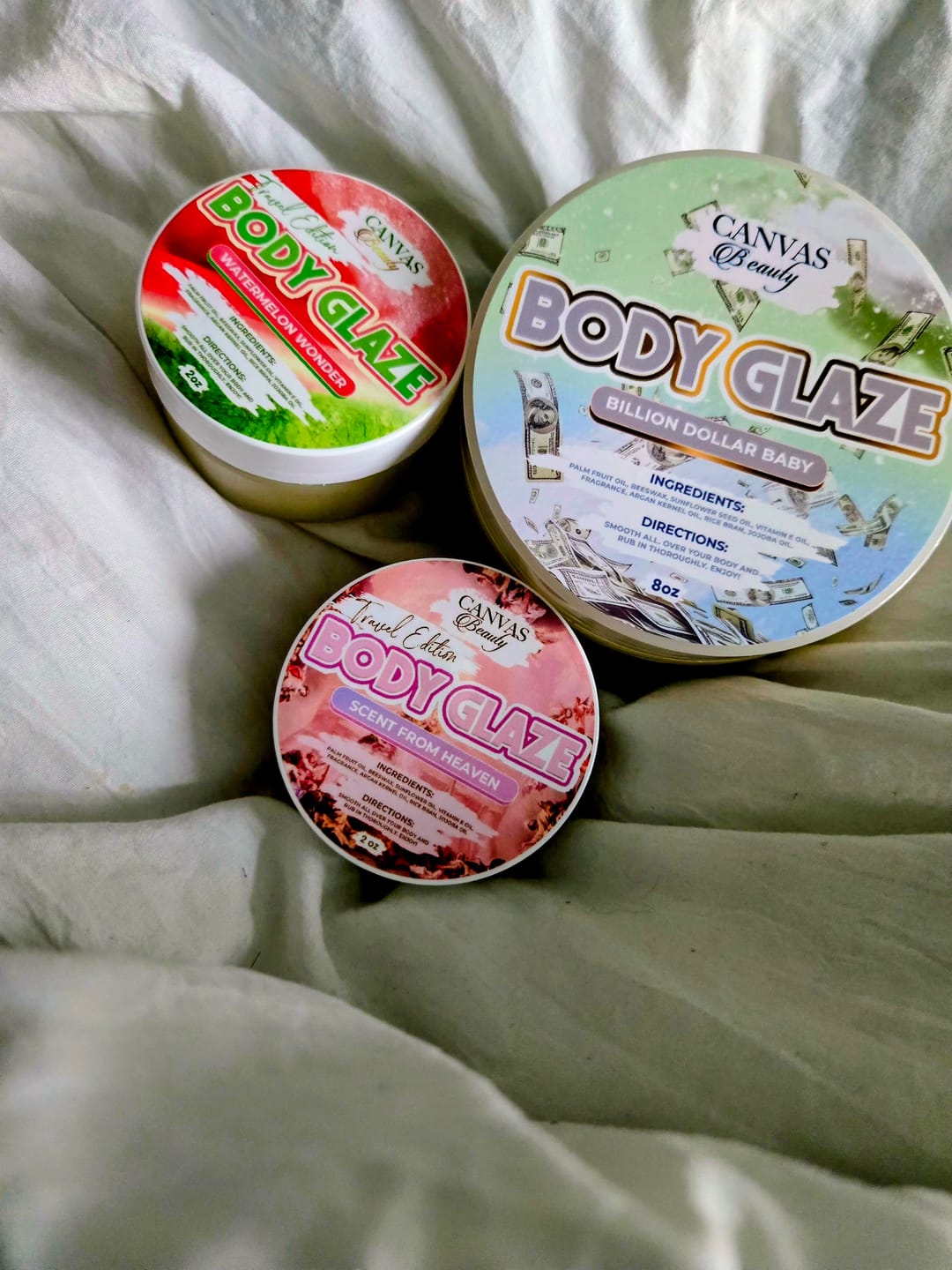 Customer photo review of (NEW) TRAVEL GLAZE: WATERMELON WONDER