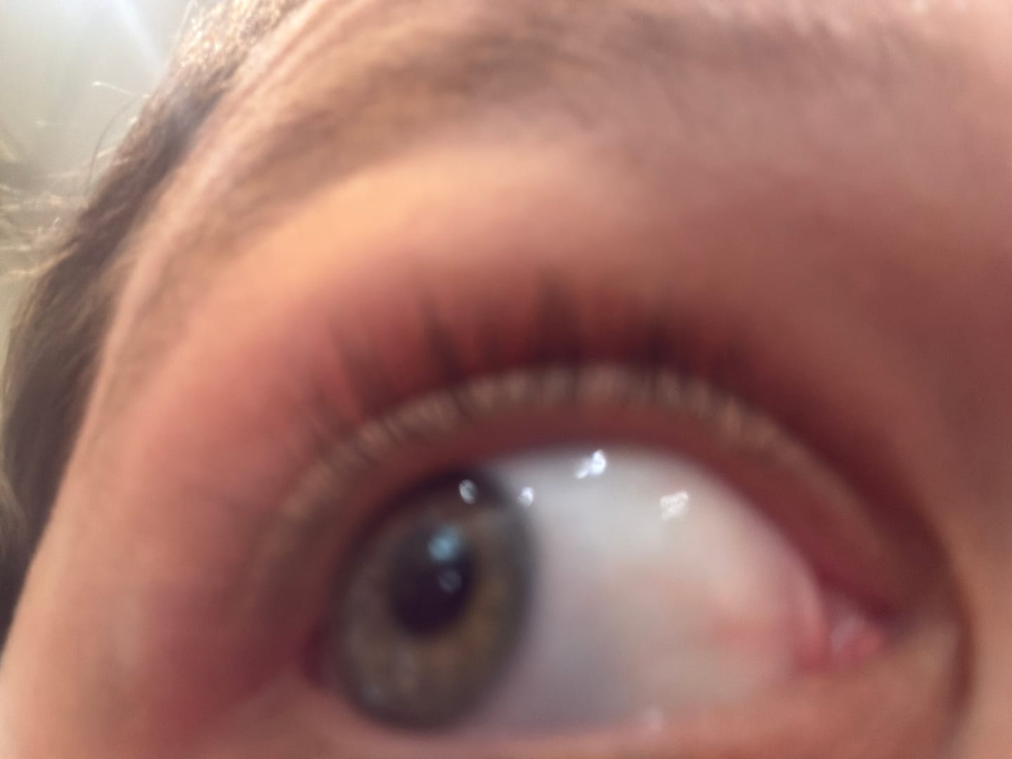 Customer photo review of LASH GROWTH SERUM