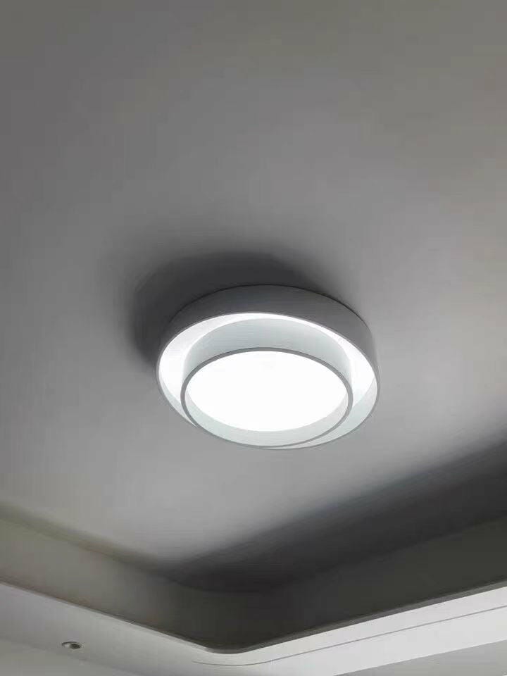 Customer photo review of Melody Ceiling Light, Cylinder Shade, Integrated LED, White Grey Black