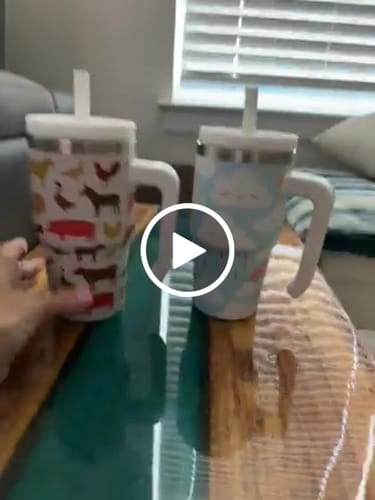 Customer video review of Cute Clouds Spill Proof Kids CREWCUP 20oz
