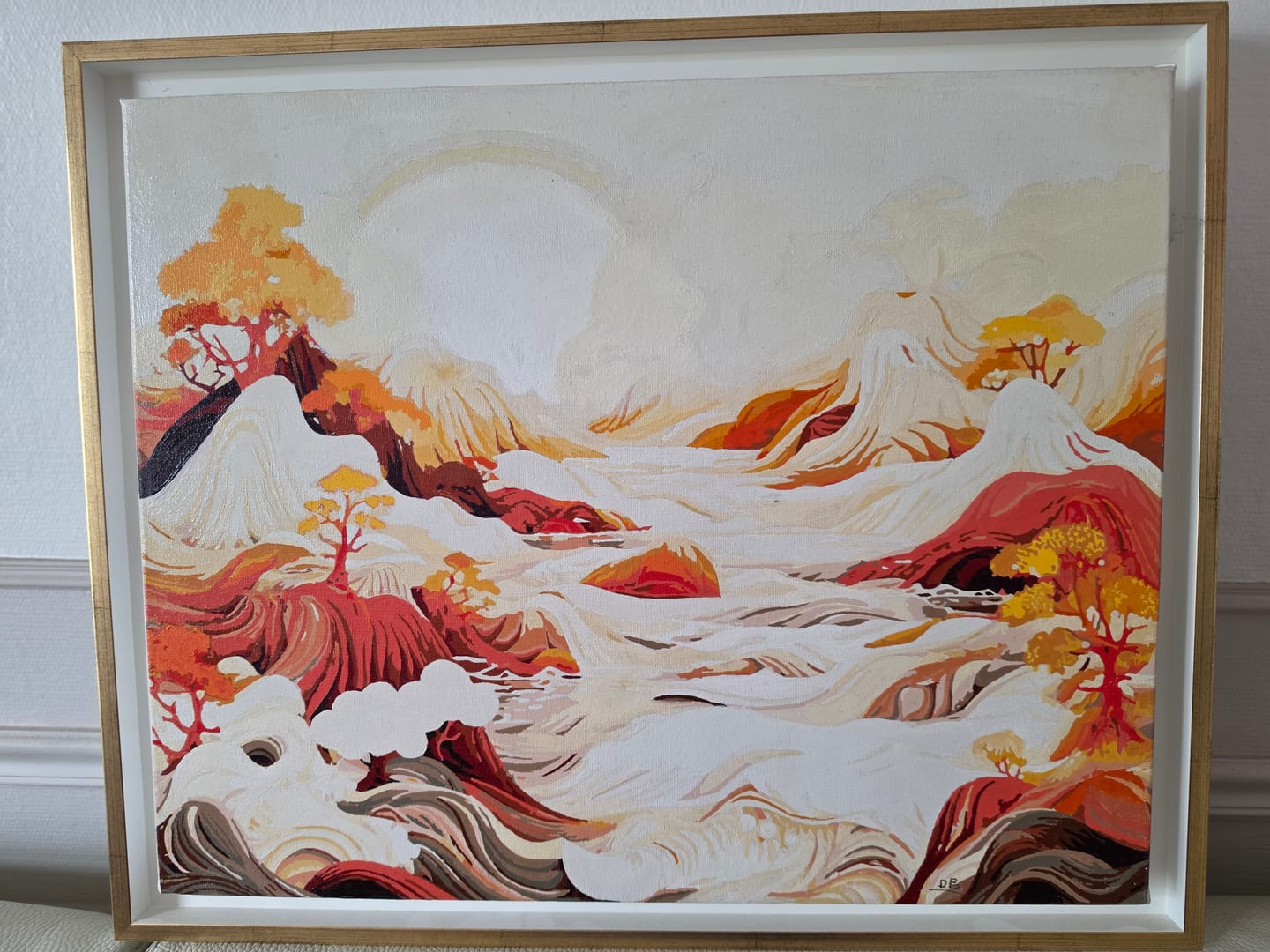 Customer photo review of Abstract Mountain Harmony