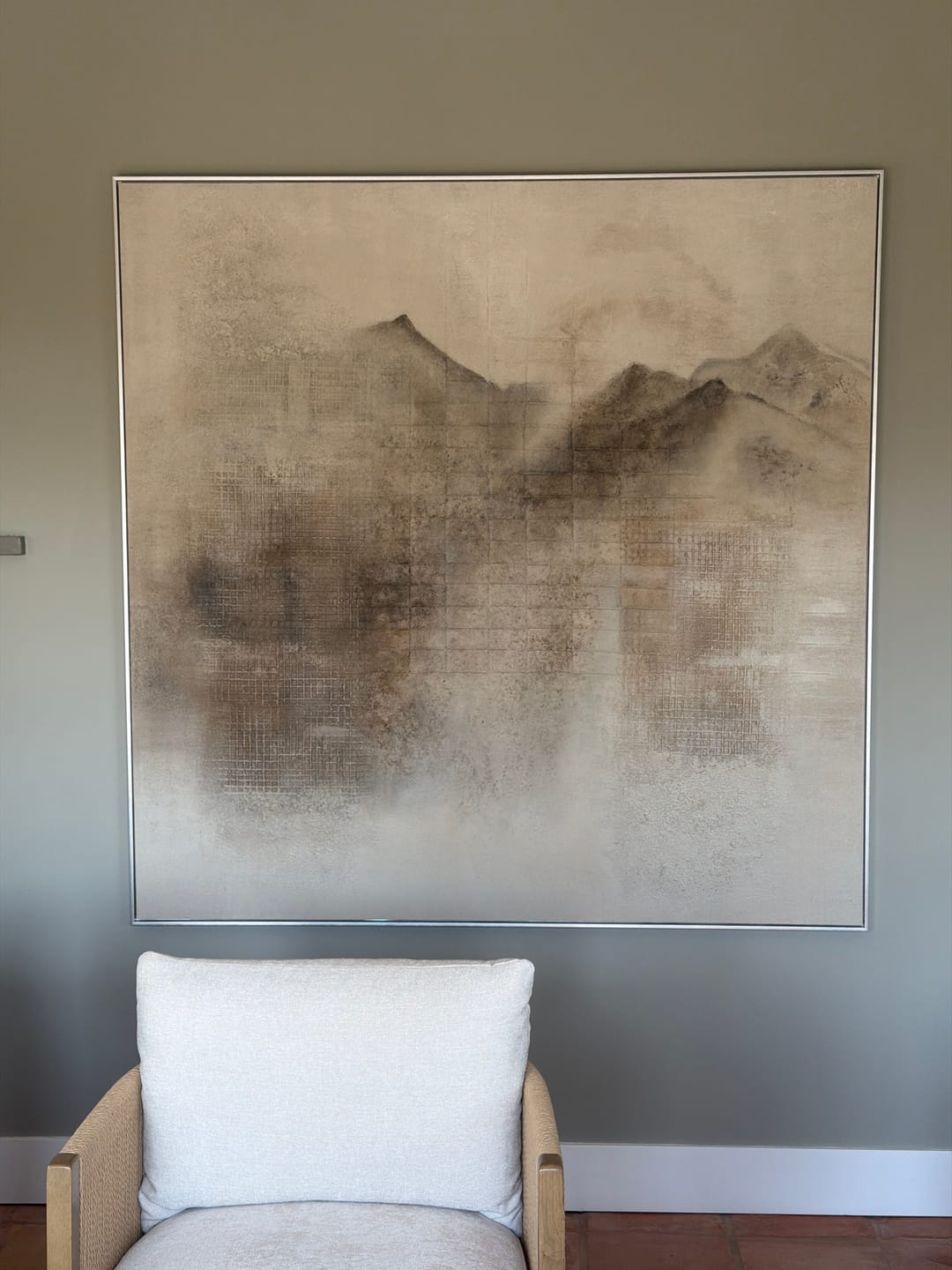 Customer photo review of Wabi-Sabi Wall Art #TX462