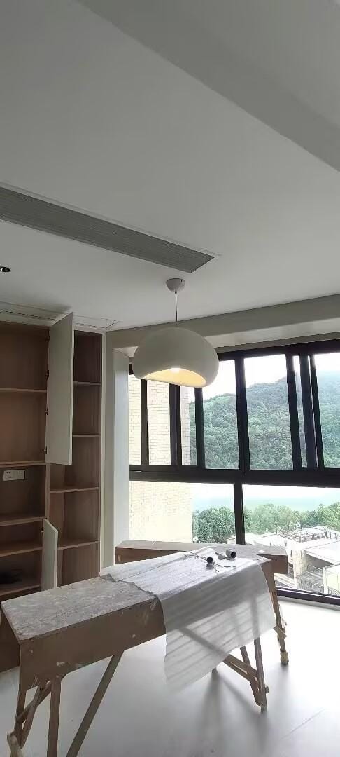 Customer photo review of Pendant Light, Nubia Cloud Sphere, Polystyrene Shade, E26 LED