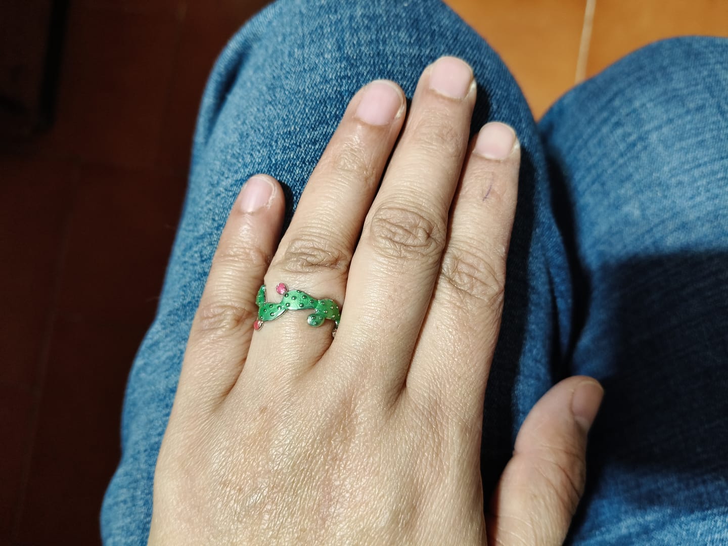 Customer photo review of Anillo Nopal - Plata .925
