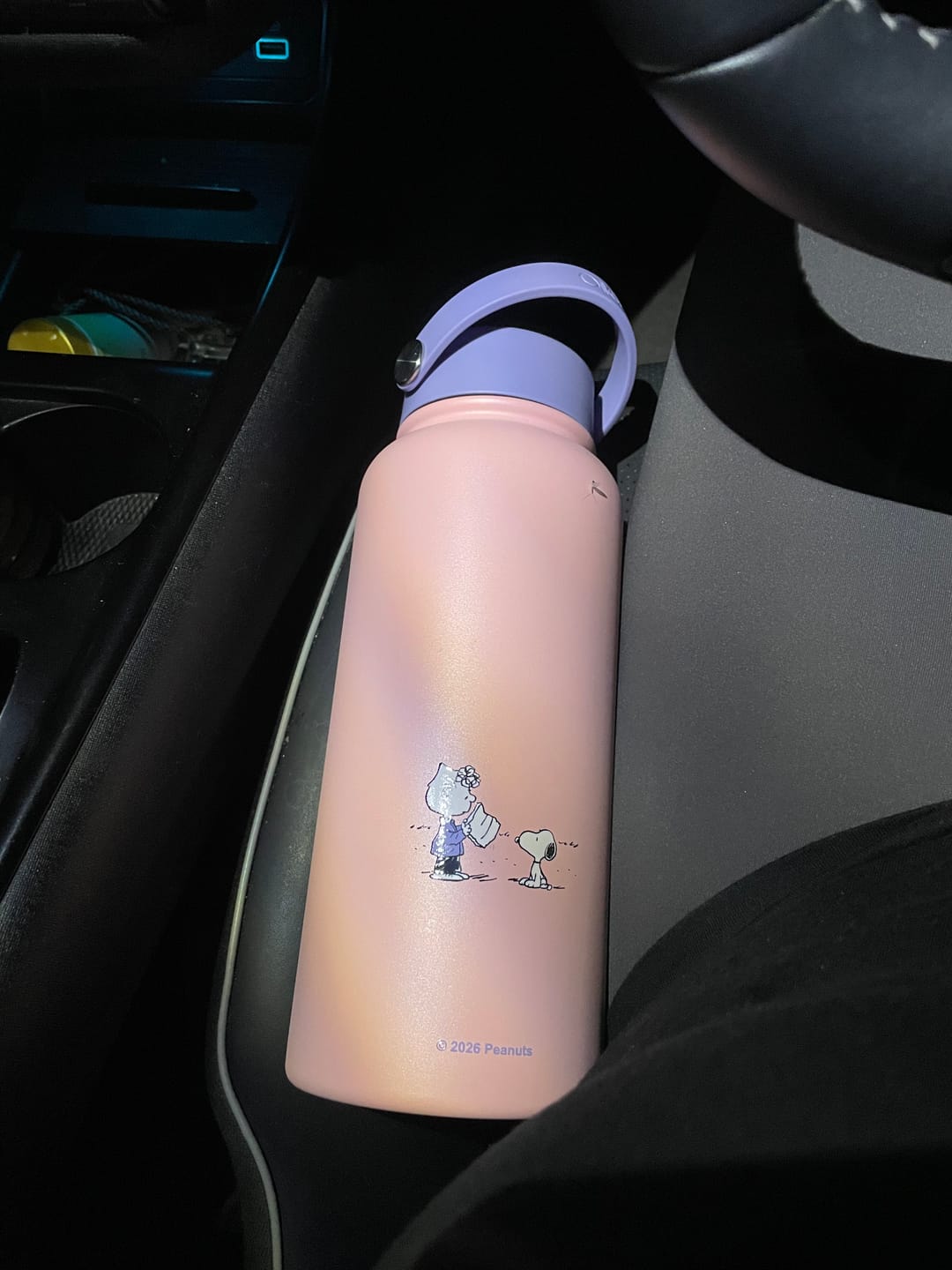 Customer photo review of Peanuts Playbook Ace Bottle Mega กระบอกน้ำเก็บความร้อน-เย็น