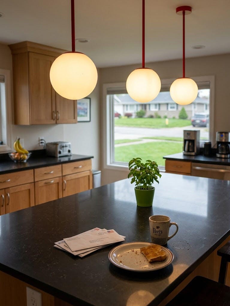 Customer photo review of Pendant Light, Gran Finale 6-Head Glass Suspension, G9, Hardwired