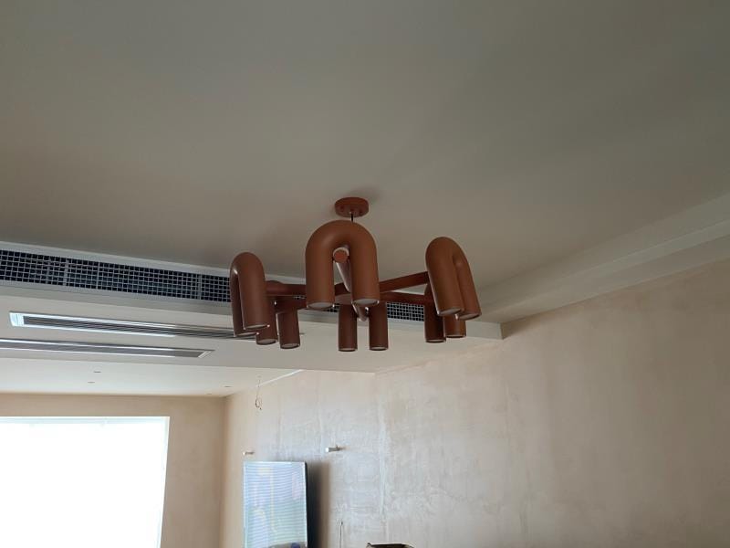 Customer photo review of Cirkus Chandelier, Integrated LED, Movable U-Heads, Linear or Circular
