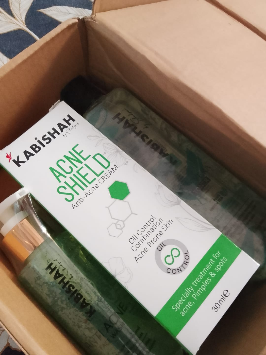 Customer photo review of Ultimate Acne Relief Pack