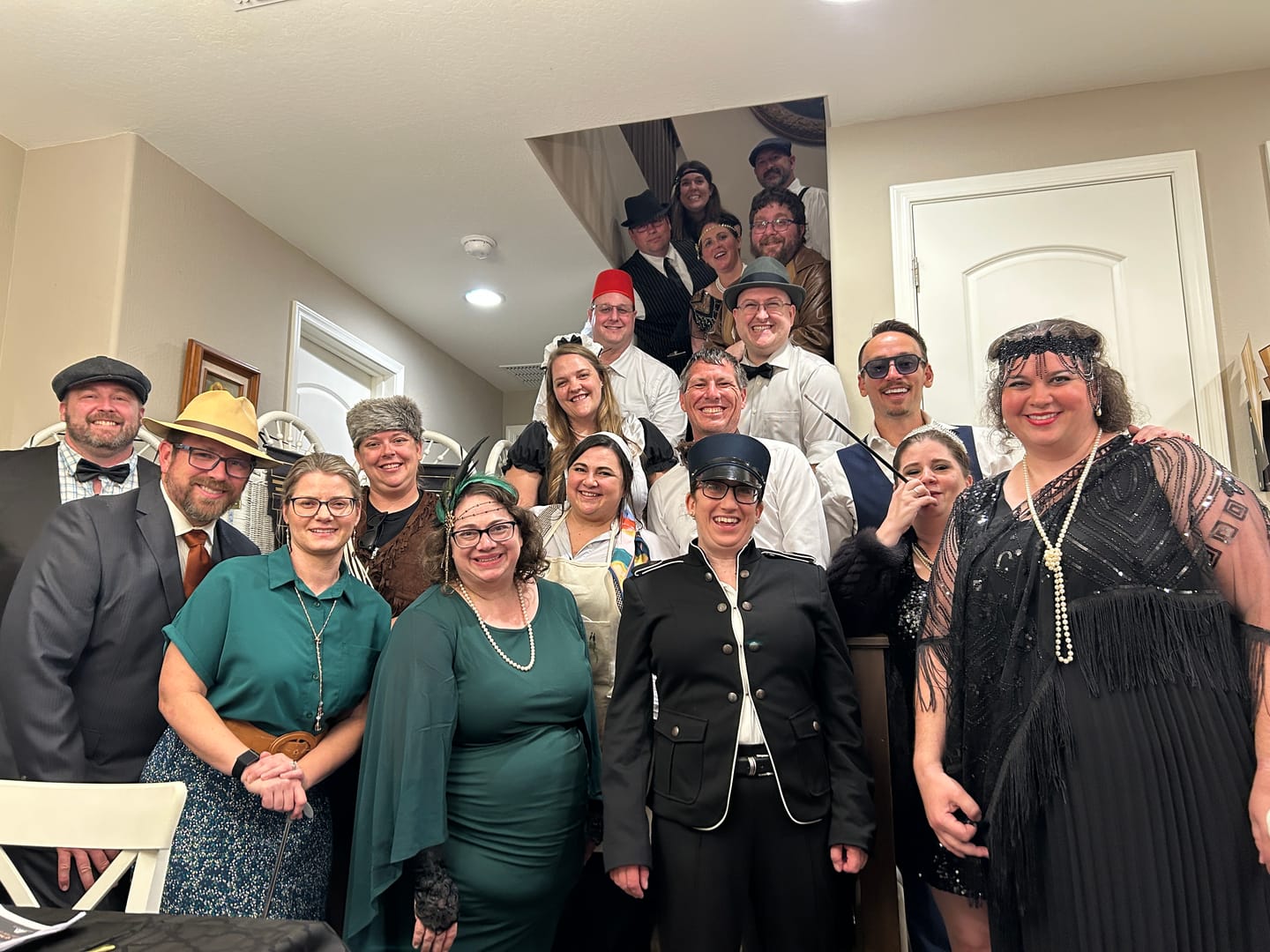Customer photo review of Midnight on the Orient Express - An Agatha Christie themed murder mystery