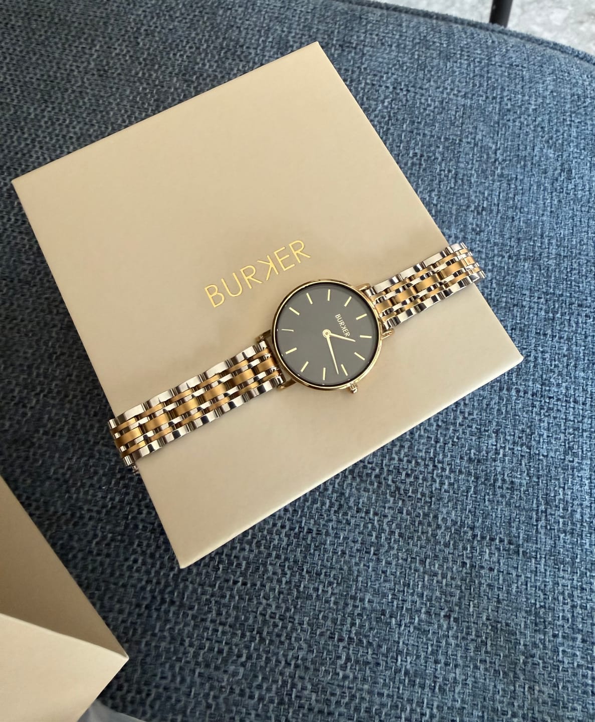 Customer photo review of Ruby Petite Black Gold Silver
