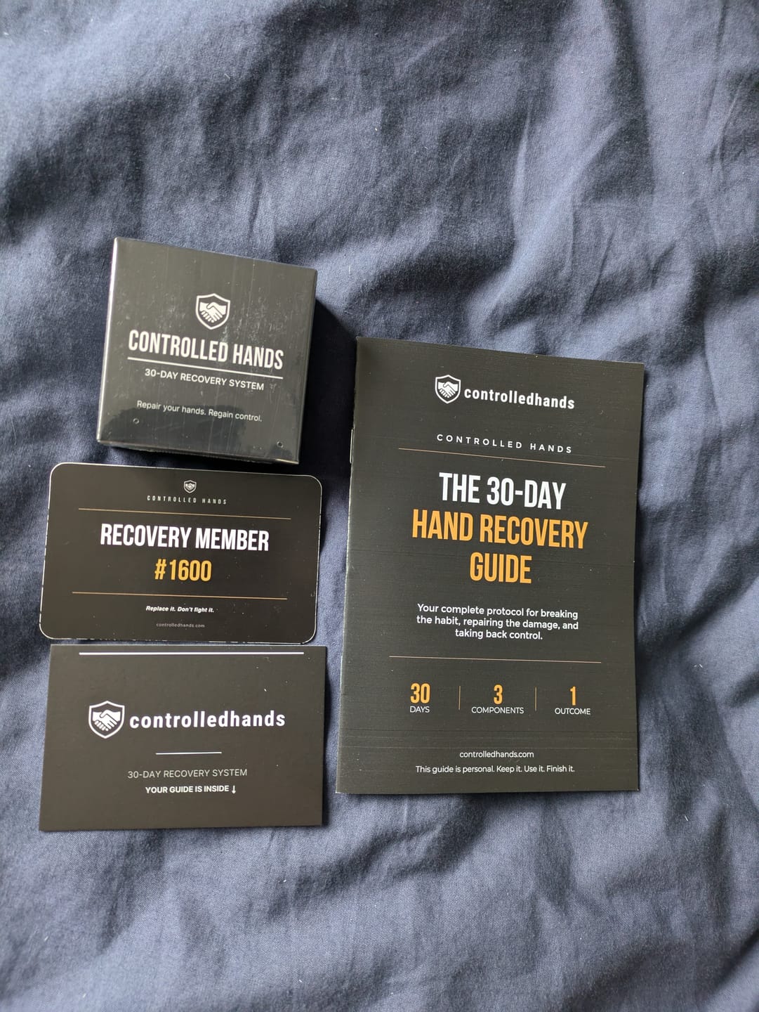Customer photo review of 30-Day Hand Recovery System