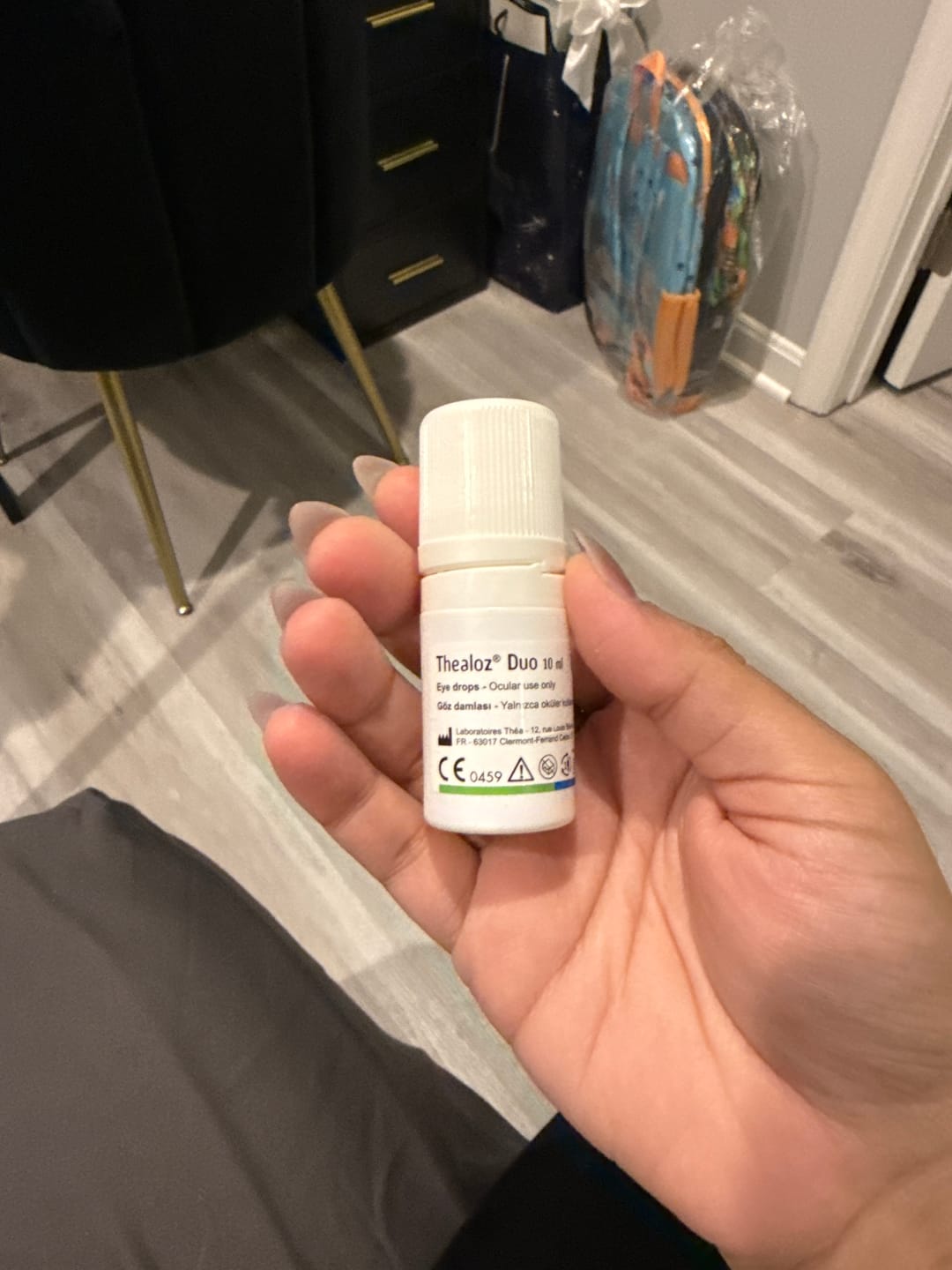 Customer photo review of Thealoz Duo Moisturizing Eye Drops 10 ml - Dry Eye Relief, Lubricating Eye Drops for Digital Device Users