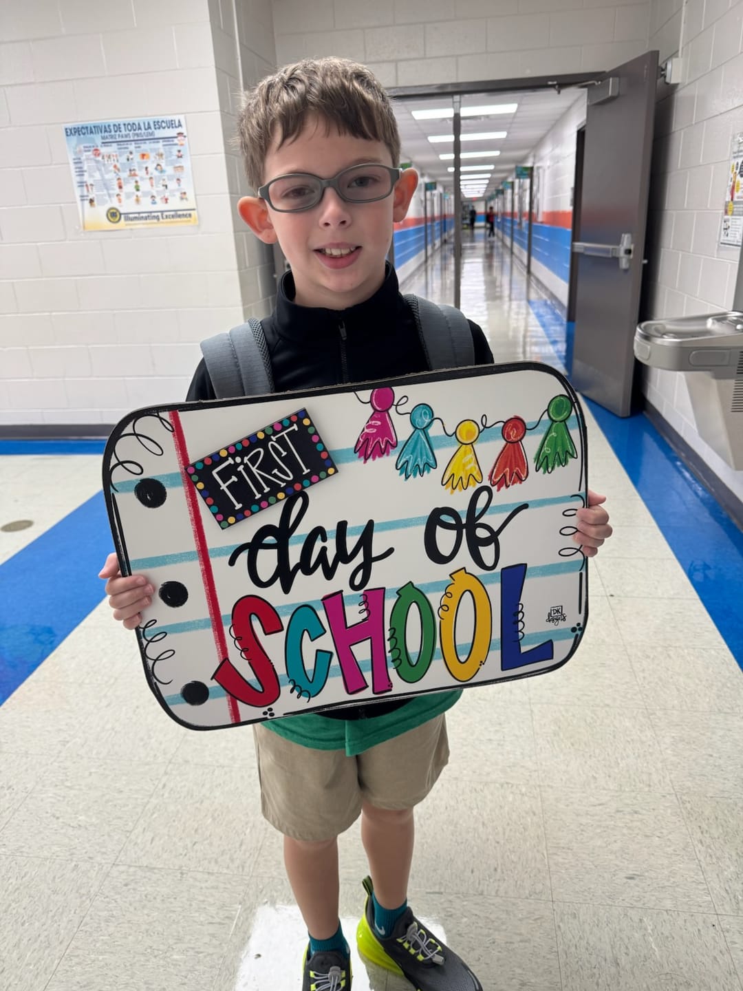 Customer photo review of Days of School Door Hanger (4 Piece Set)