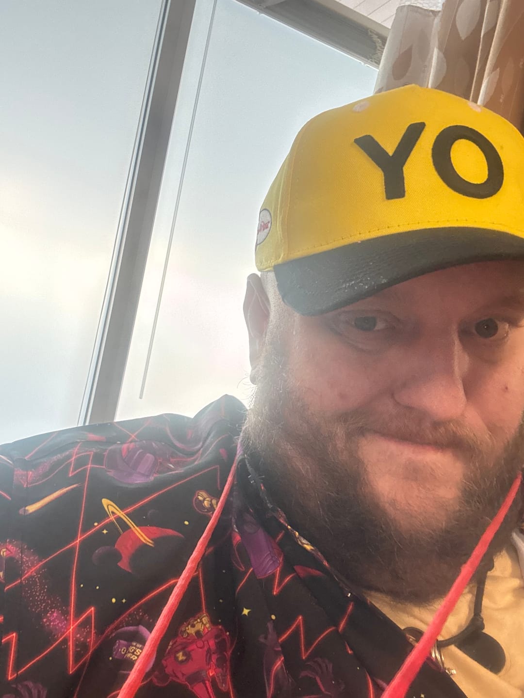 Customer photo review of Disney and Pixar Toy Story "YO Delivery Shuttle" – 5-Panel Hat