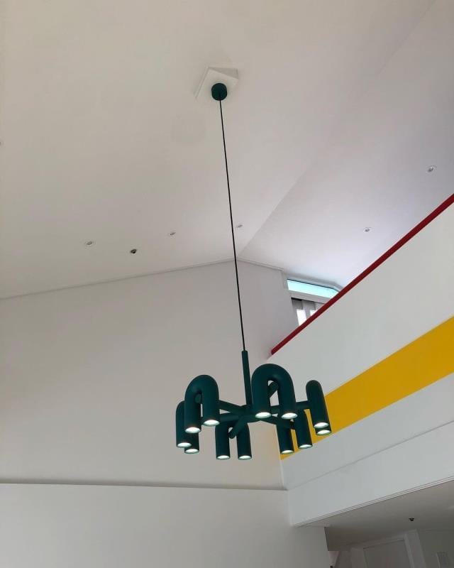 Customer photo review of Cirkus Chandelier, Integrated LED, Movable U-Heads, Linear or Circular