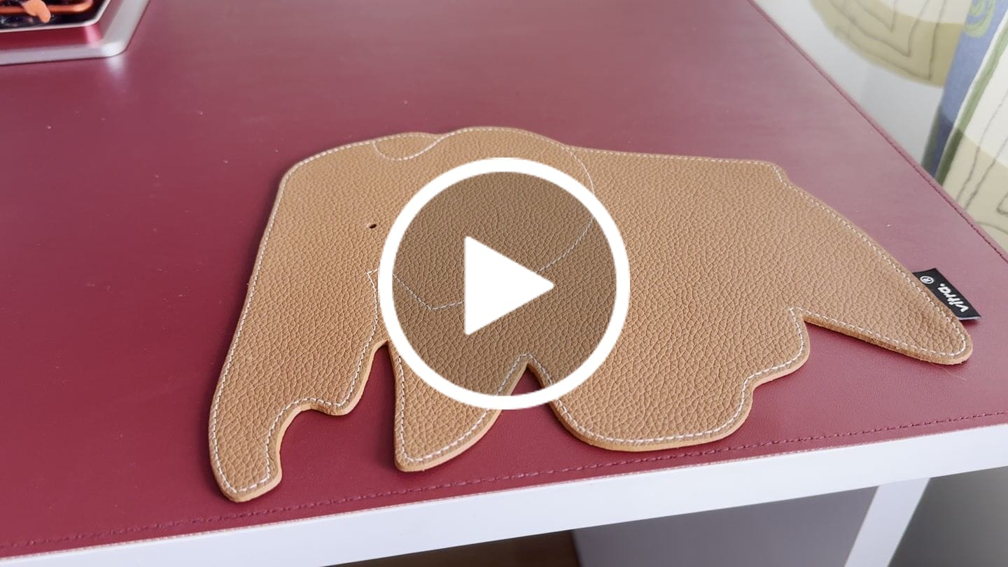 Customer video review of Vitra Elephant Pad Musematte