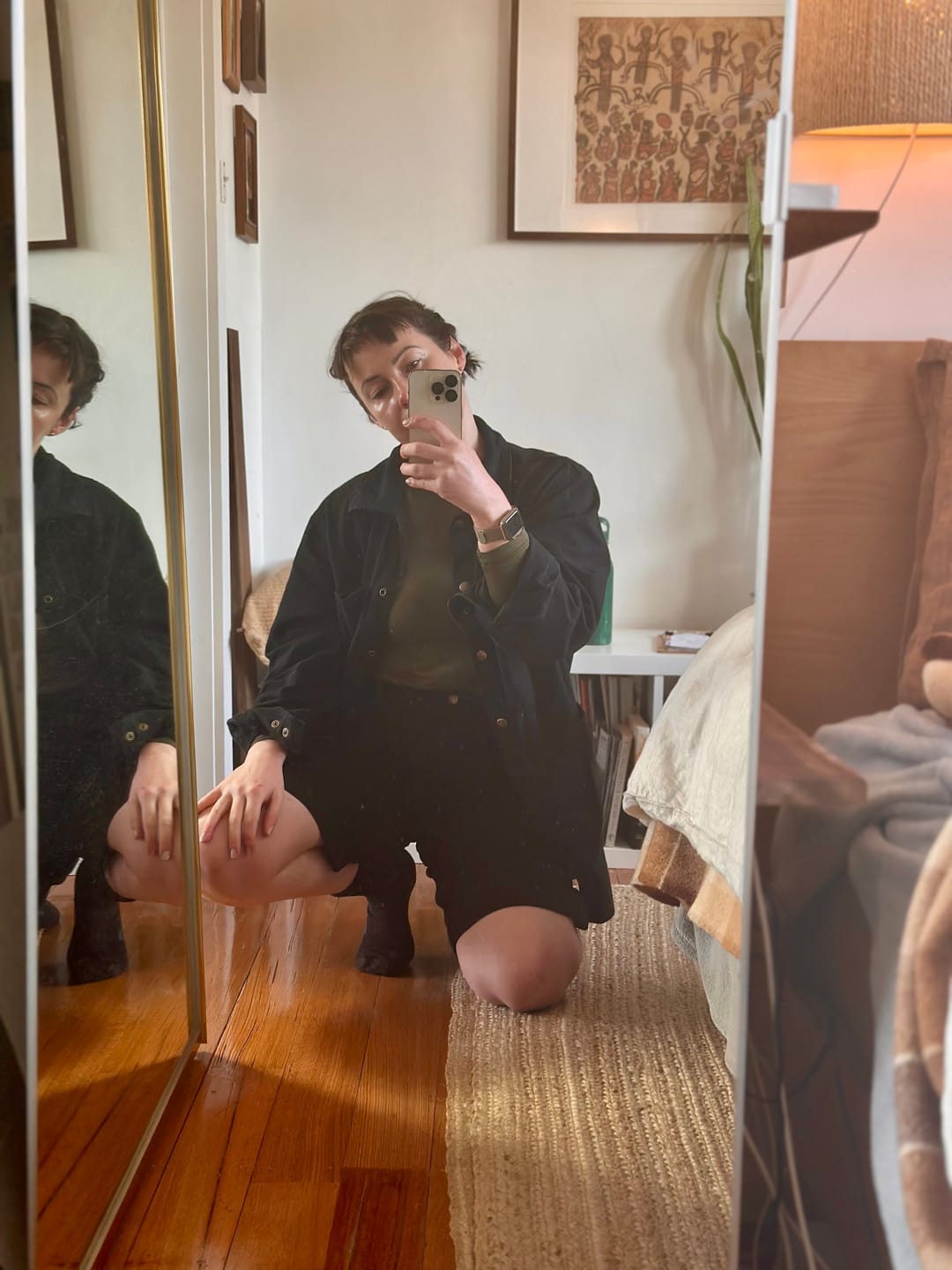 Customer photo review of Long Shorts
