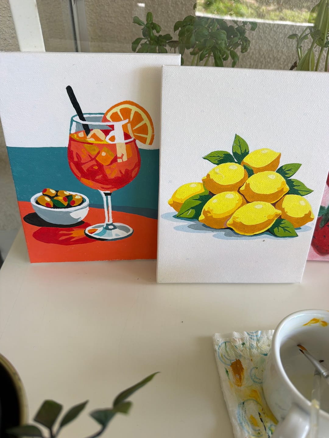 Customer photo review of MINI MALEN NACH ZAHLEN | ZITRONENGLÜCK – 6er Set