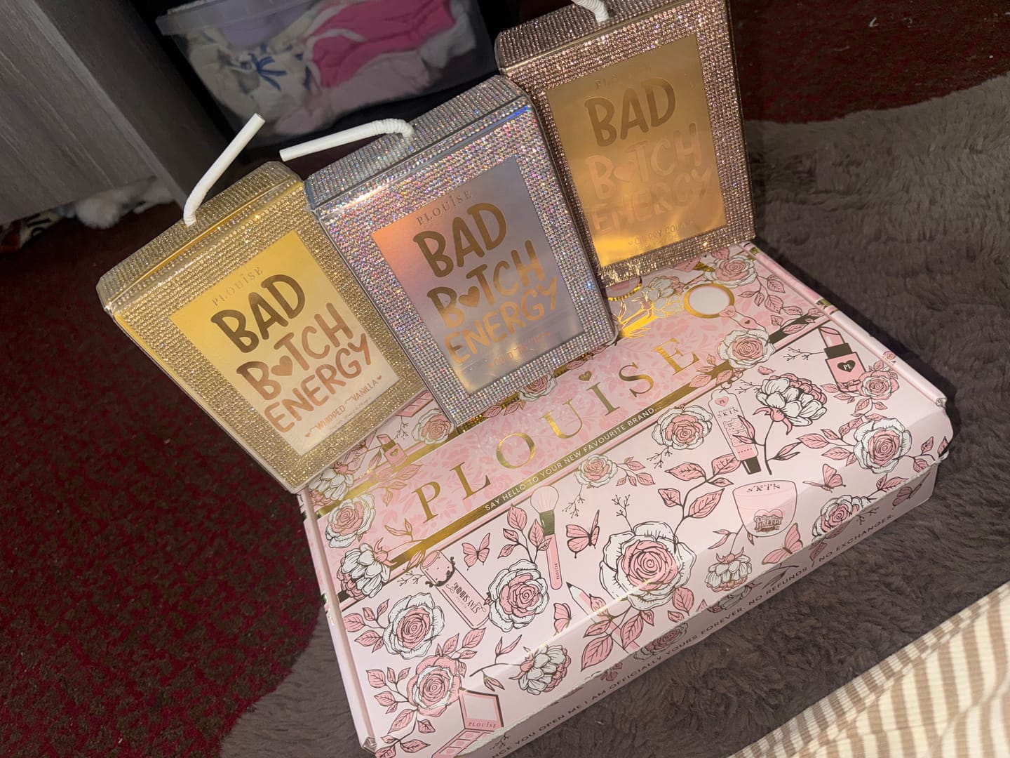 Customer photo review of Crystal Bad Bitch Energy Lip Duo
