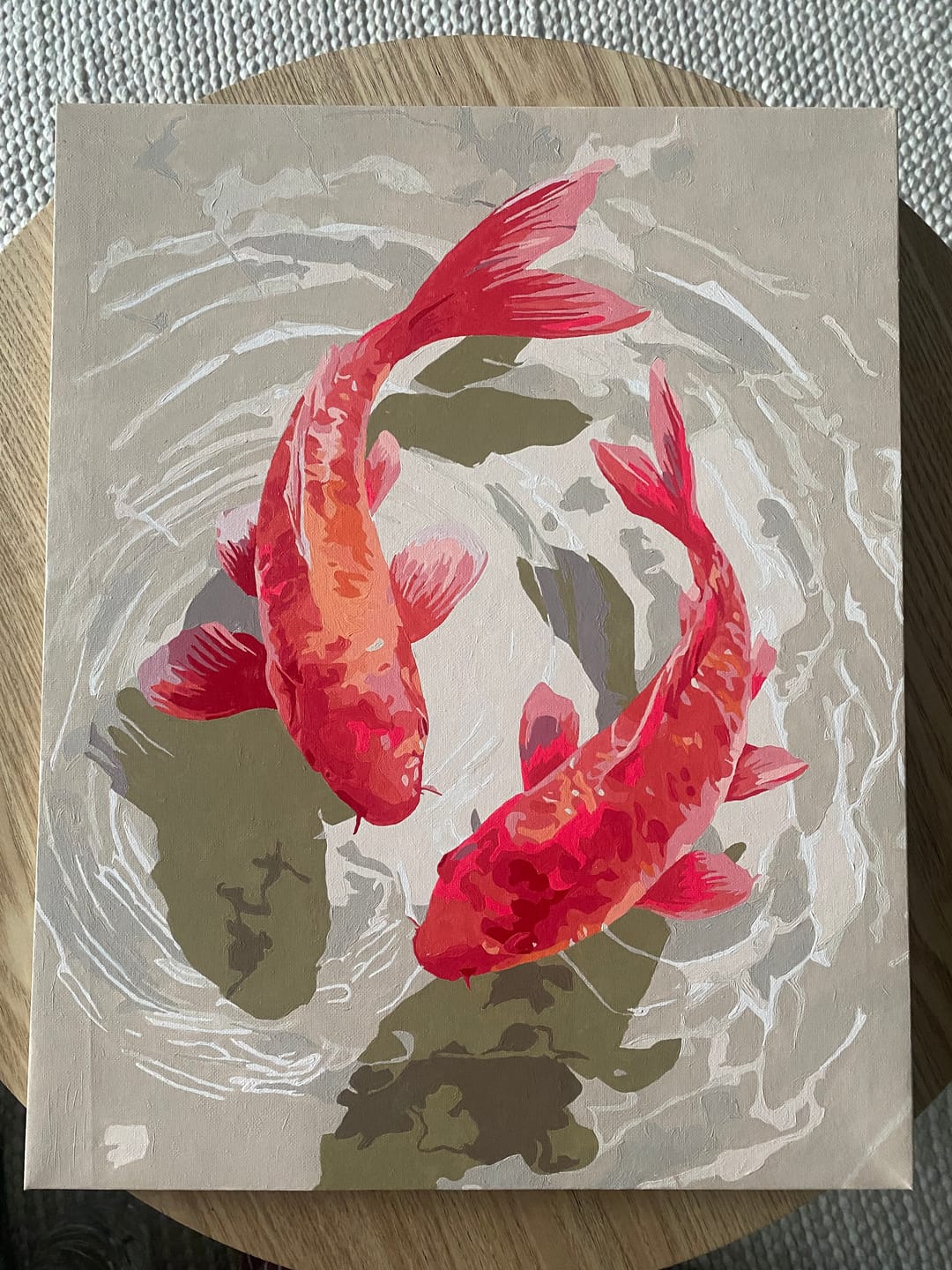Customer photo review of Zen Mood | Paint by Number