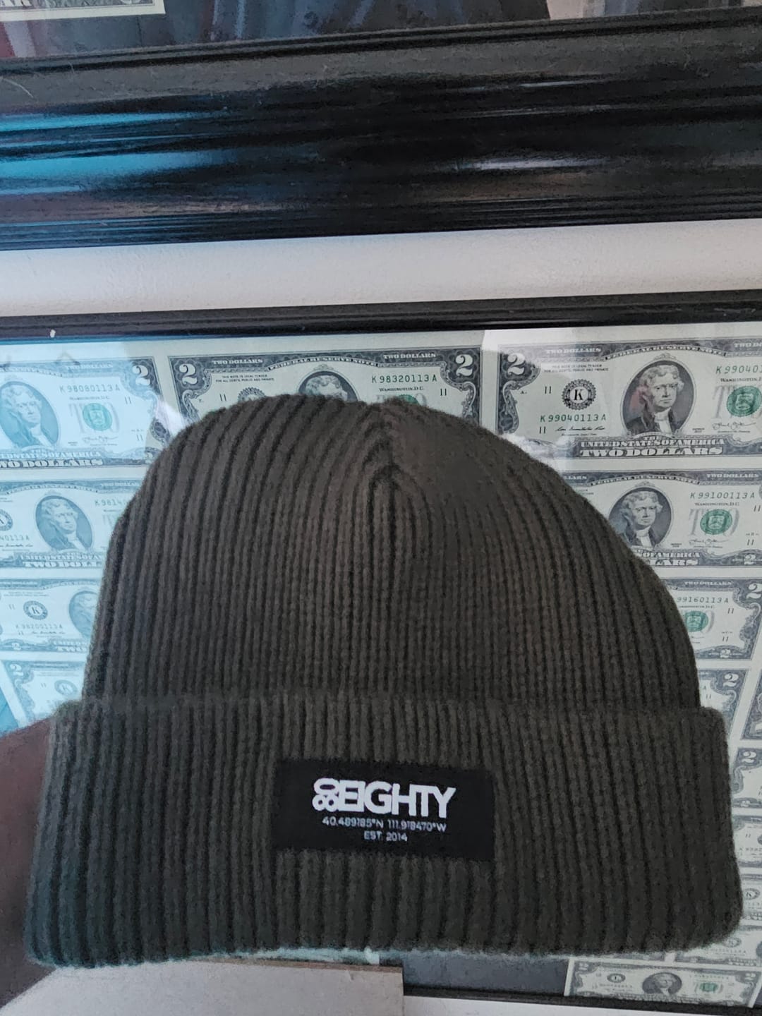 Customer photo review of 80eighty® HQ Jade Beanie