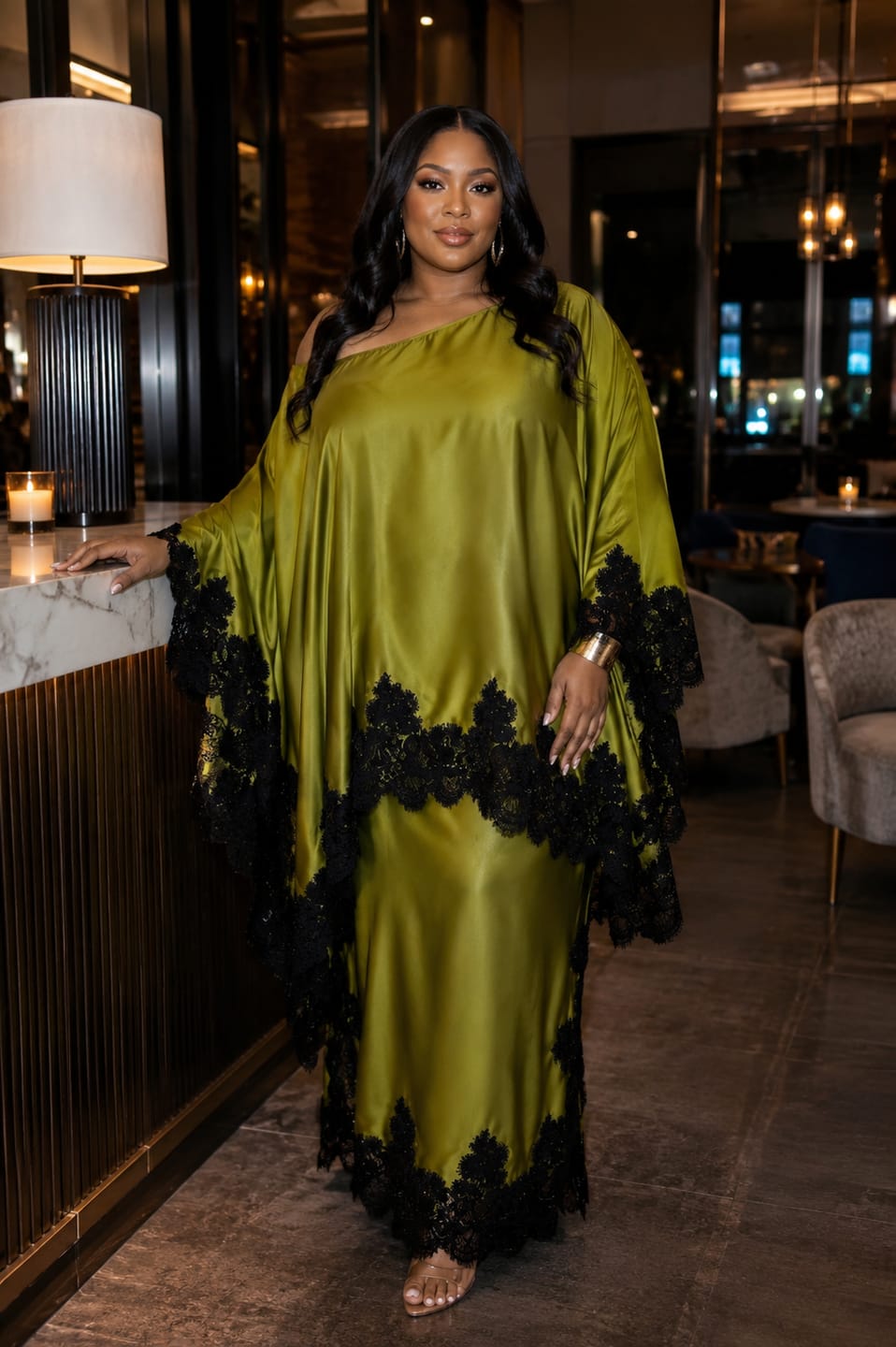 Customer photo review of The Imani Luxe Set