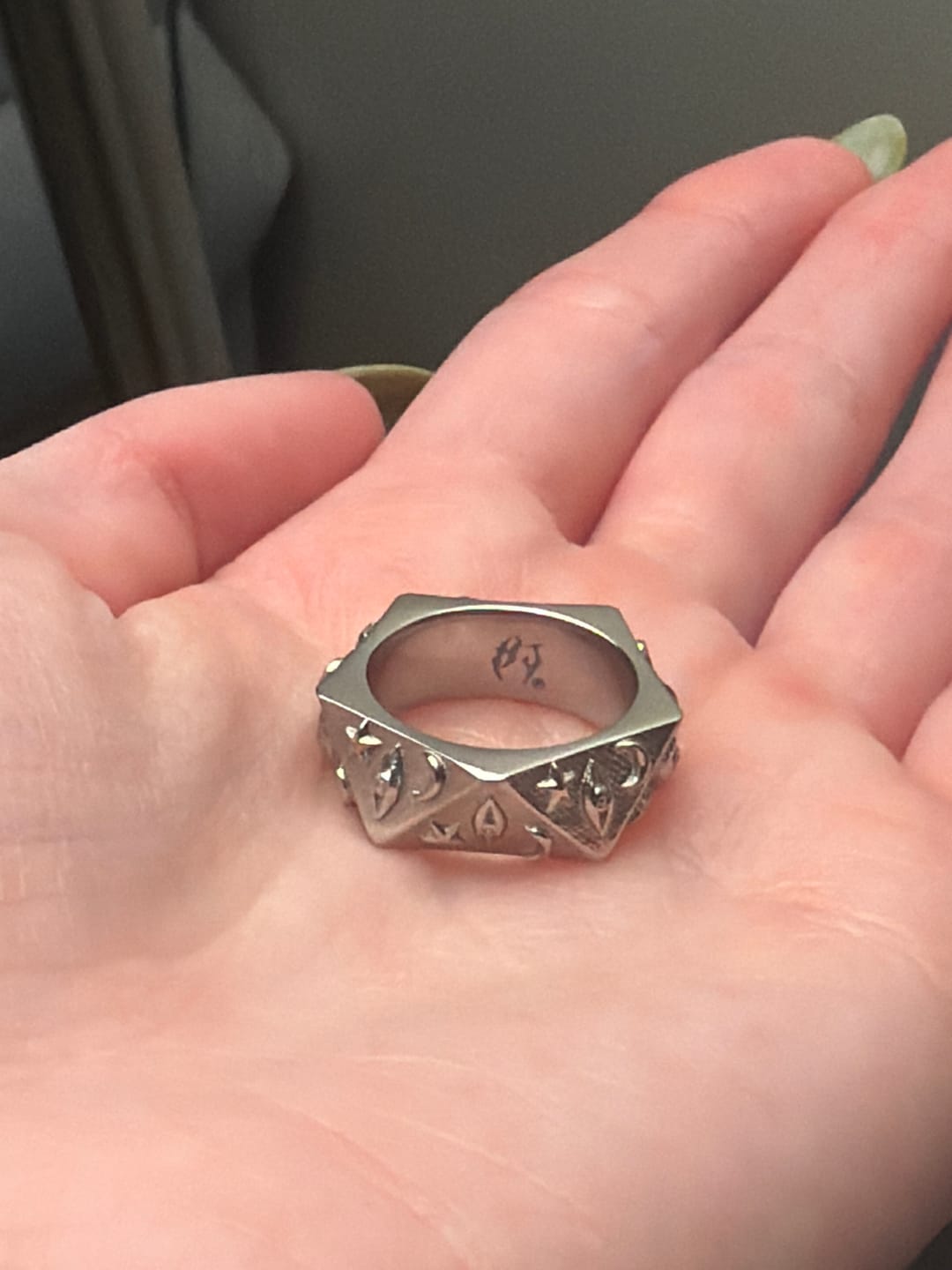 Customer photo review of ASTROLOGY RING