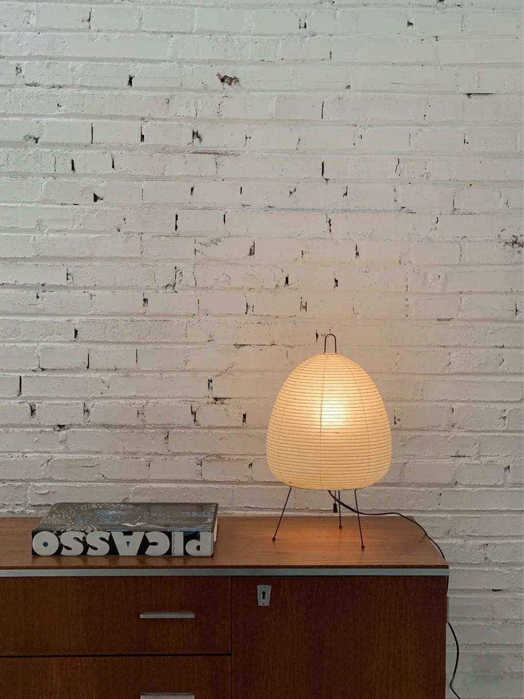 Customer photo review of Table Lamp, Xuanzhi, Handmade Mulberry Paper Shade, E26/E27, Plug-In
