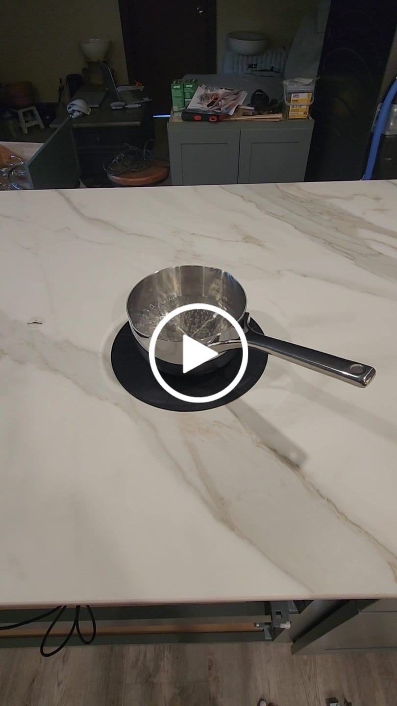 Customer video review of Invisacook 3 Burner Induction Cooktop – Invisible, Flush-Mount (220V)
