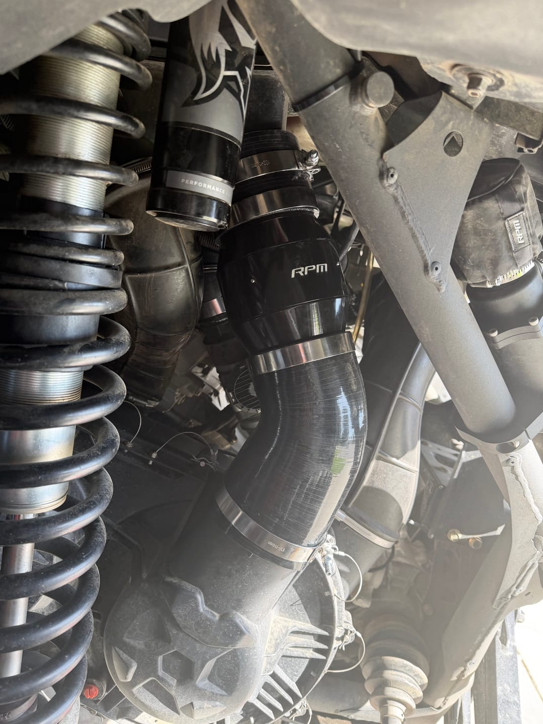 Customer photo review of RPM Can-Am Maverick X3 "ECF" Electric Clutch Blower Fan Kit - Lower Clutch / Belt Temperature