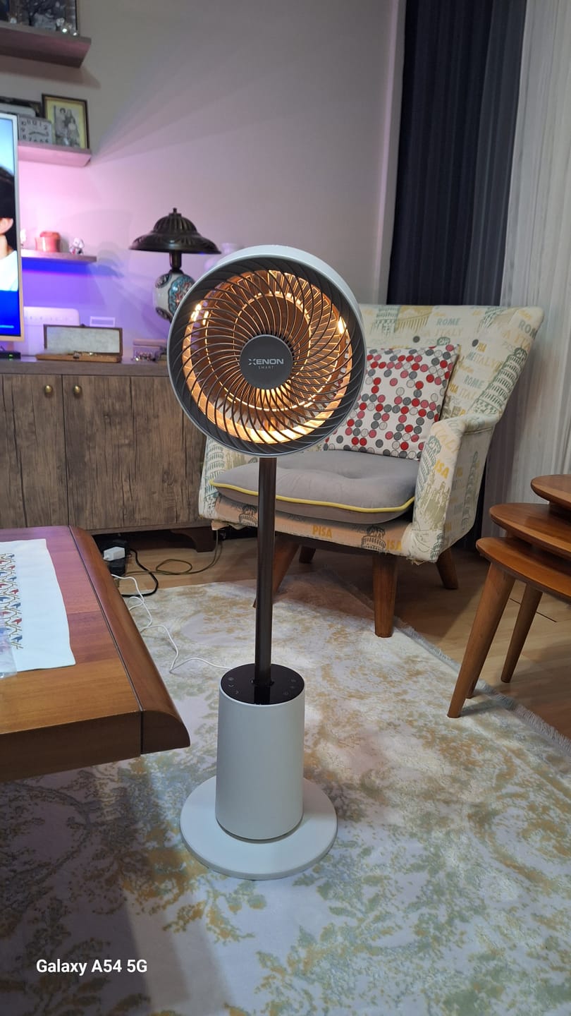 Customer photo review of Ayaklı Vantilatör Air Luxe | Akıllı, 120° 3D Salınım, Sıcaklık Sensörlü, 12s Zamanlayıcı (X7433)